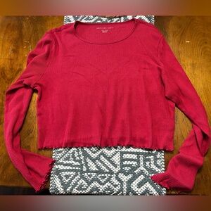 2XL Pink American Eagle crop top